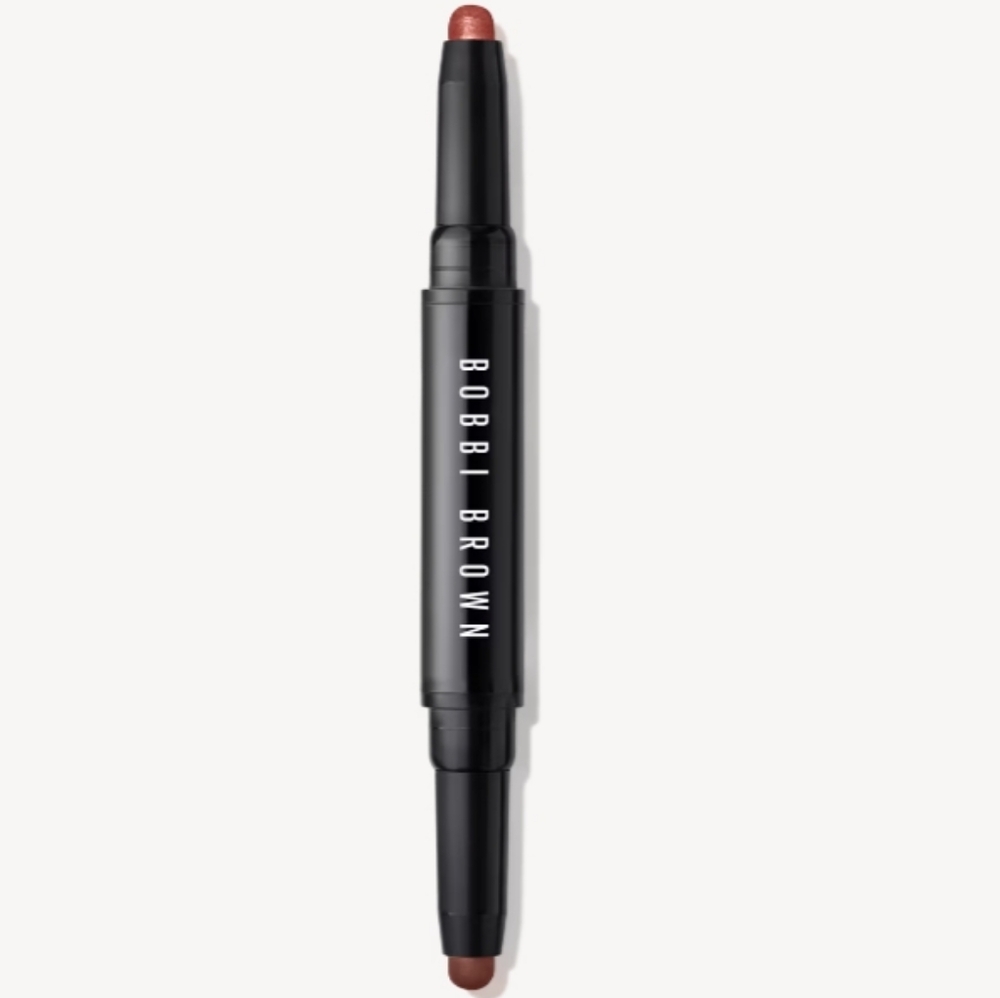 BOBBI BROWN Rusted Pink Shimmer/Cinnamon Matte Dual-Ended Long-Wear Cream S…